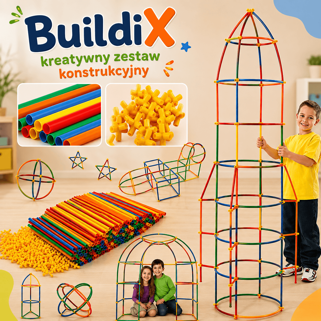 Buildix - Kreatywny Zestaw Konstrukcyjny