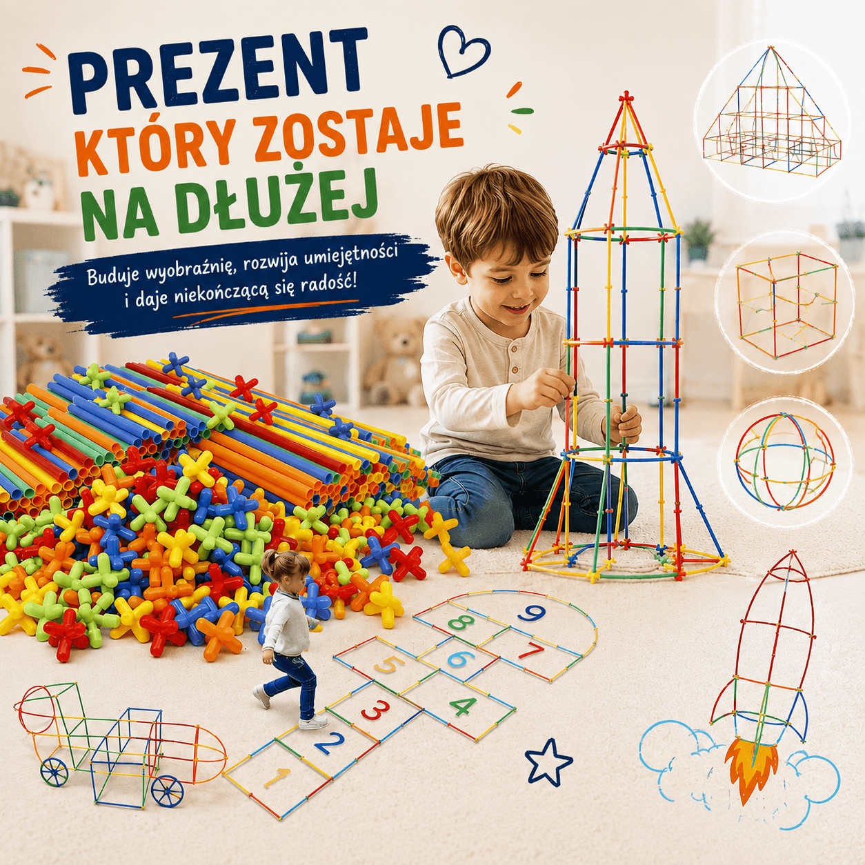Buildix - Kreatywny Zestaw Konstrukcyjny