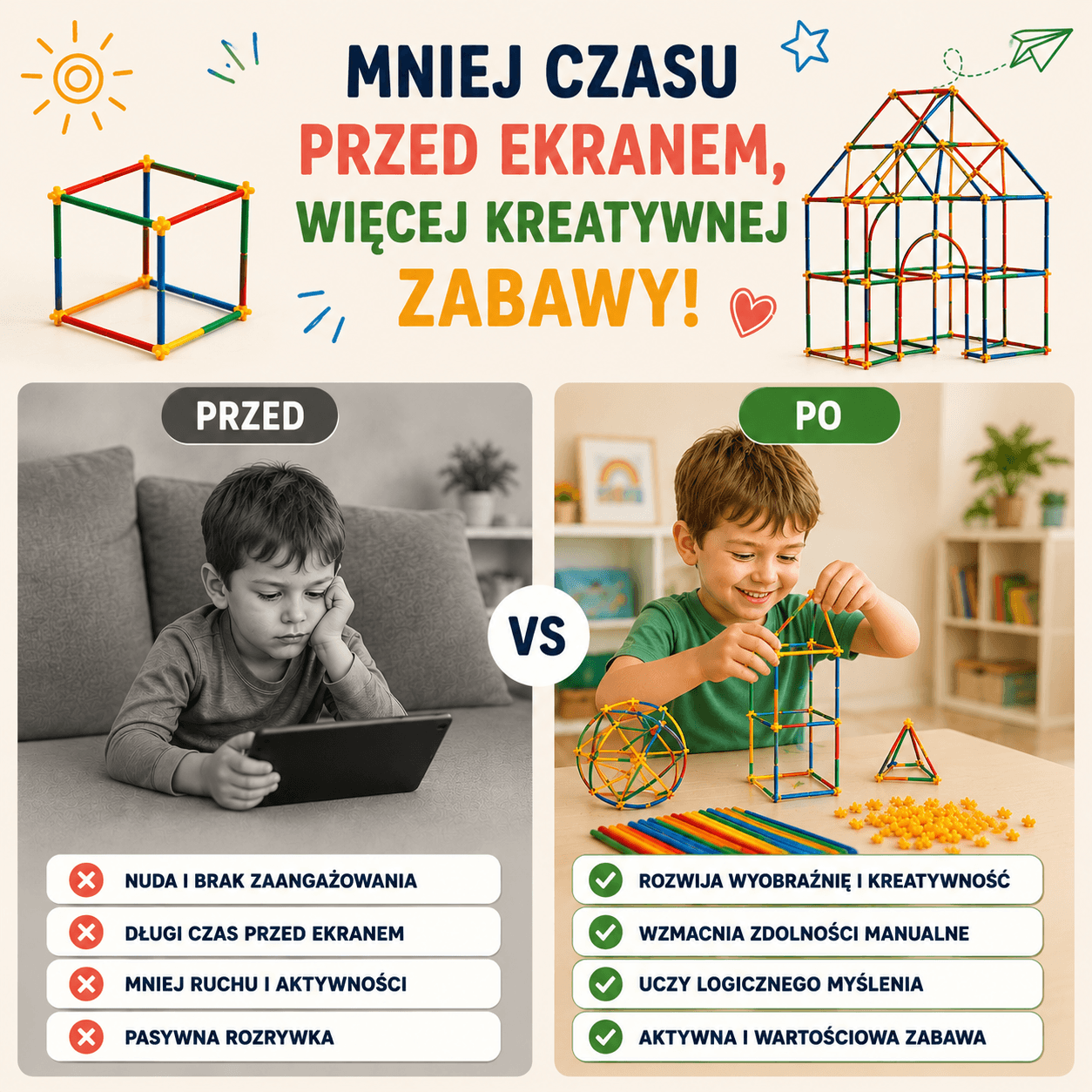 Buildix - Kreatywny Zestaw Konstrukcyjny